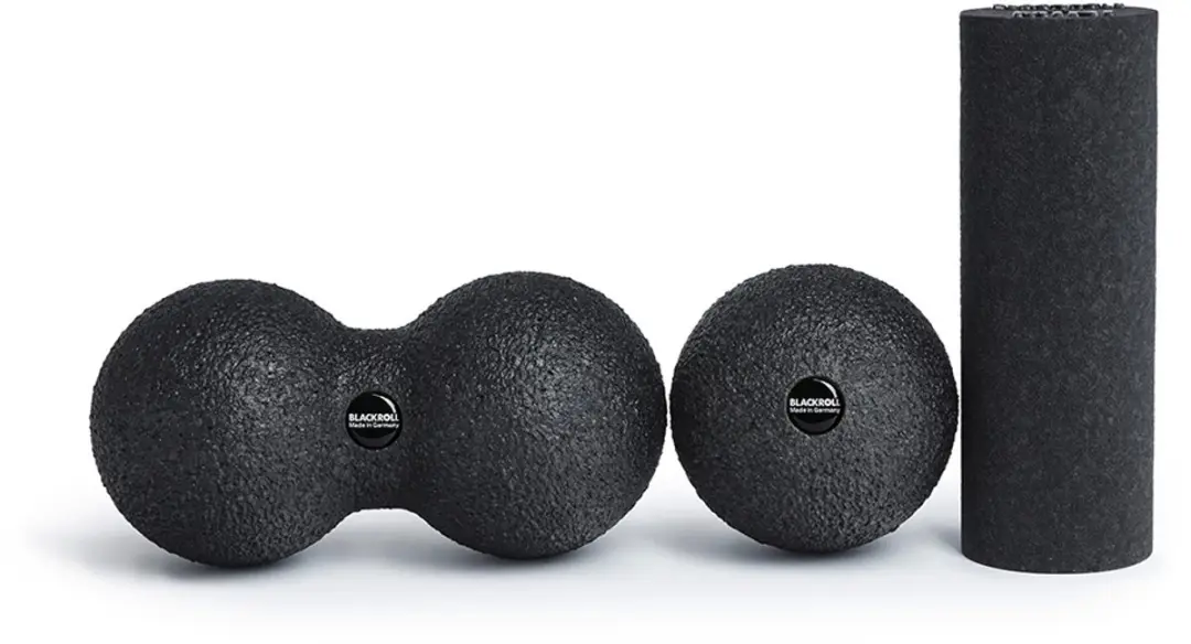 BLACKROLL Blackbox Mini Set - Foamroller, Massagebal & DuoBall - Zwart