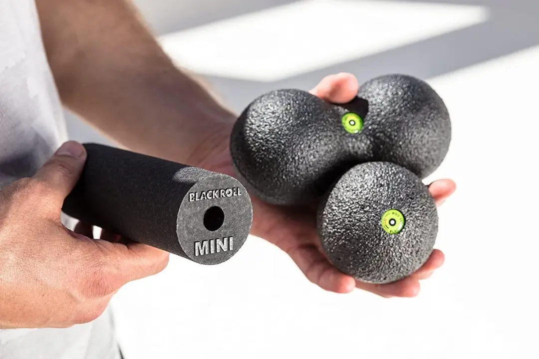 BLACKROLL Blackbox Mini Set - Foamroller, Massagebal & DuoBall - Zwart
