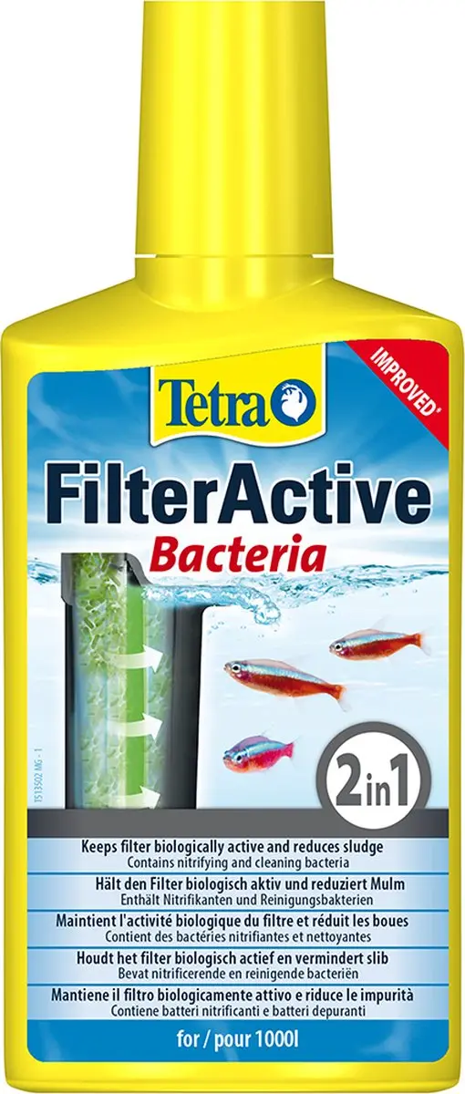Tetra Filteractive 250ml Algenbestrijding - 400L Aquarium