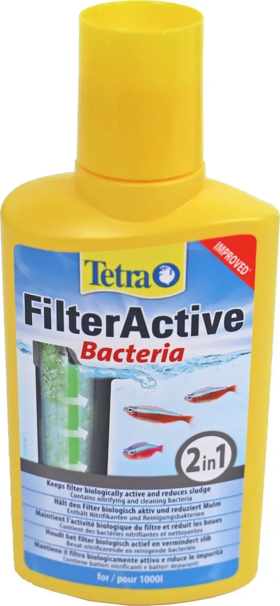 Tetra Filteractive 250ml Algenbestrijding - 400L Aquarium