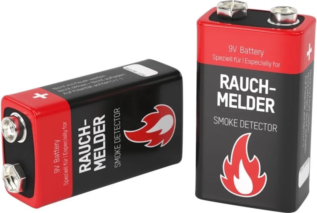Ansmann 9V Alkaline Rookmelderbatterij
