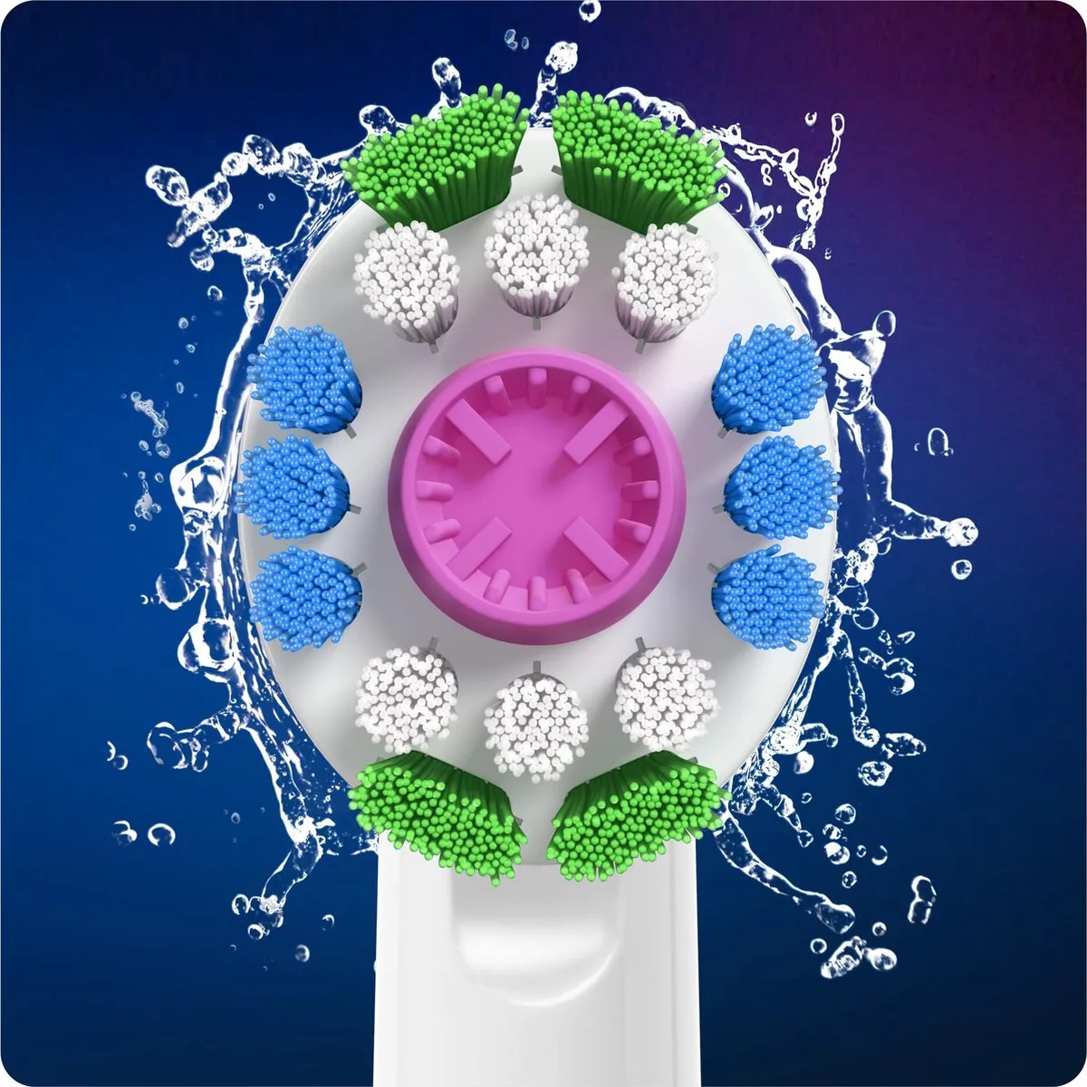 Oral-B 3D White Opzetborstels - 4 Stuks - CleanMaximiser