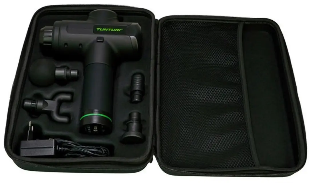 Tunturi MG50 Massagepistool - 4 Koppen - Incl. Koffer