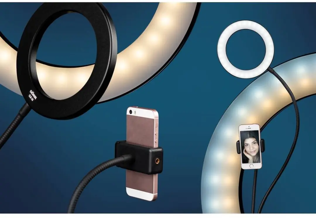 Dörr SLR-16 Bi-Color LED-ringlamp 64 LED - Kleurloos