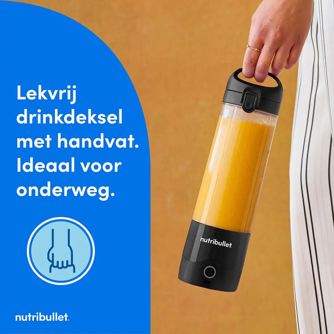 NutriBullet Portable Draadloze Blender 200W - Zwart