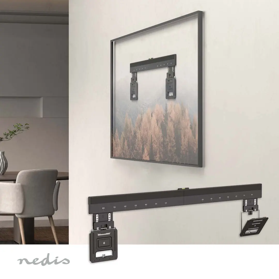 Nedis TVWM5090BK Vaste TV Muurbeugel - 75kg - VESA 200x200 - Zwart - afbeelding 6 van 6