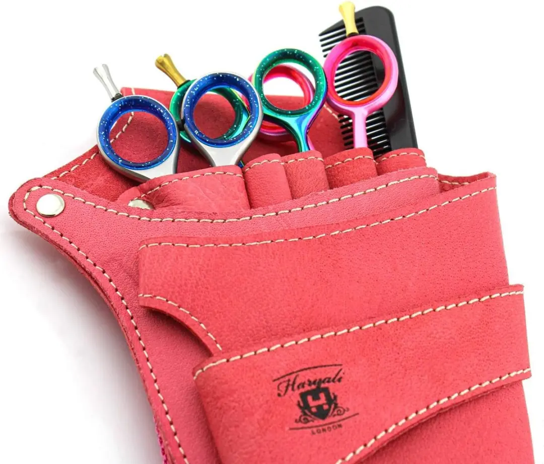 Haryali London Roze Unisex Salonschaaretui