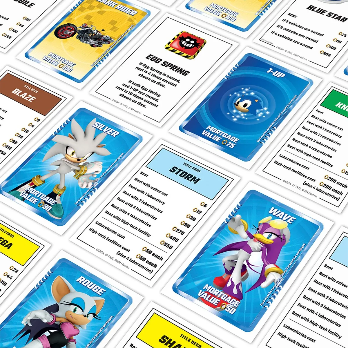 Winning Moves Monopoly Sonic Bordspel - 2-6 Spelers