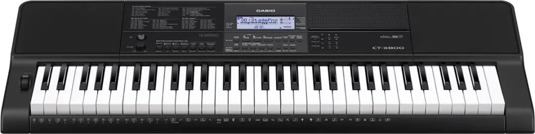 Casio CT-X800 Keyboard - 61 Toetsen - Zwart