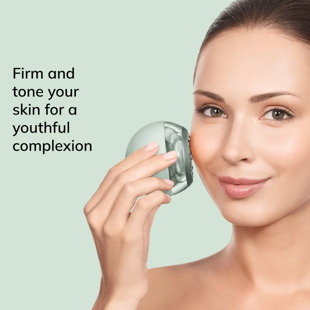 GESKE GK000065GN01 SmartAppGuided Gezichtsmassager - Anti-Aging 6-in-1 - Green