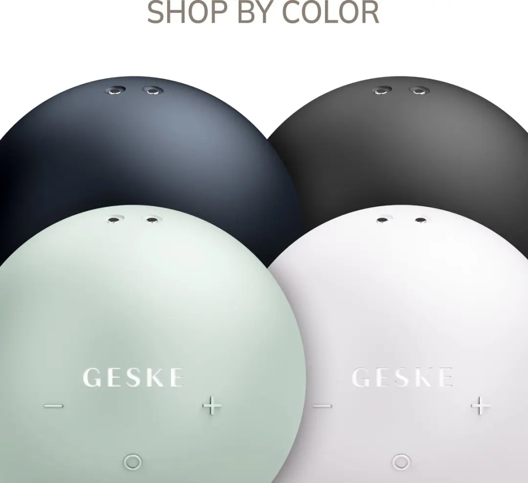 GESKE GK000065GN01 SmartAppGuided Gezichtsmassager - Anti-Aging 6-in-1 - Green