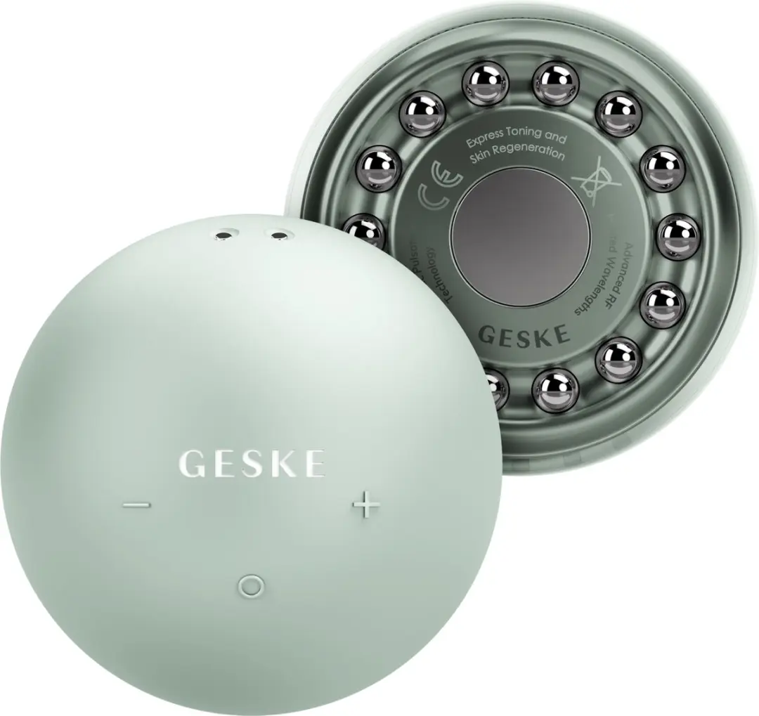 GESKE GK000065GN01 SmartAppGuided Gezichtsmassager - Anti-Aging 6-in-1 - Green - afbeelding 6 van 6