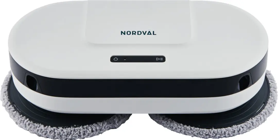 Nordväl HC101-S Dweilrobot - Wit/Zilver/Zwart