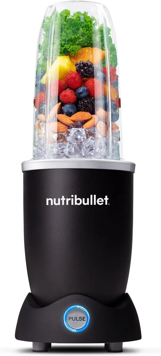 NutriBullet Pro+ Pulse Blender 1200W - 2 Bekers - Zwart