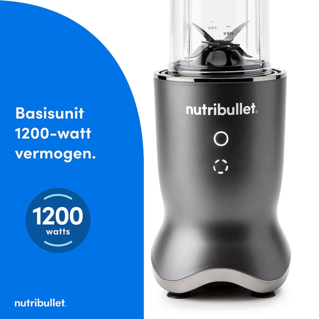 NutriBullet Ultra 1200W Blender - 0,9L - Grijs