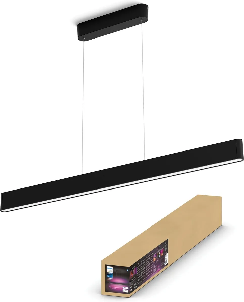 Philips Hue Ensis Hanglamp - Zwart