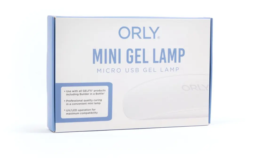 Orly Mini LED Flash Cure Lamp - UV/LED Micro USB