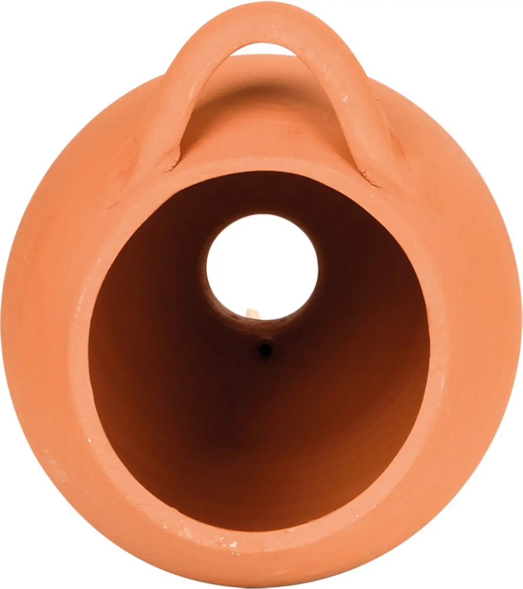 Esschert Design Terracotta Vogelpot 17cm - Hangend - Bruin