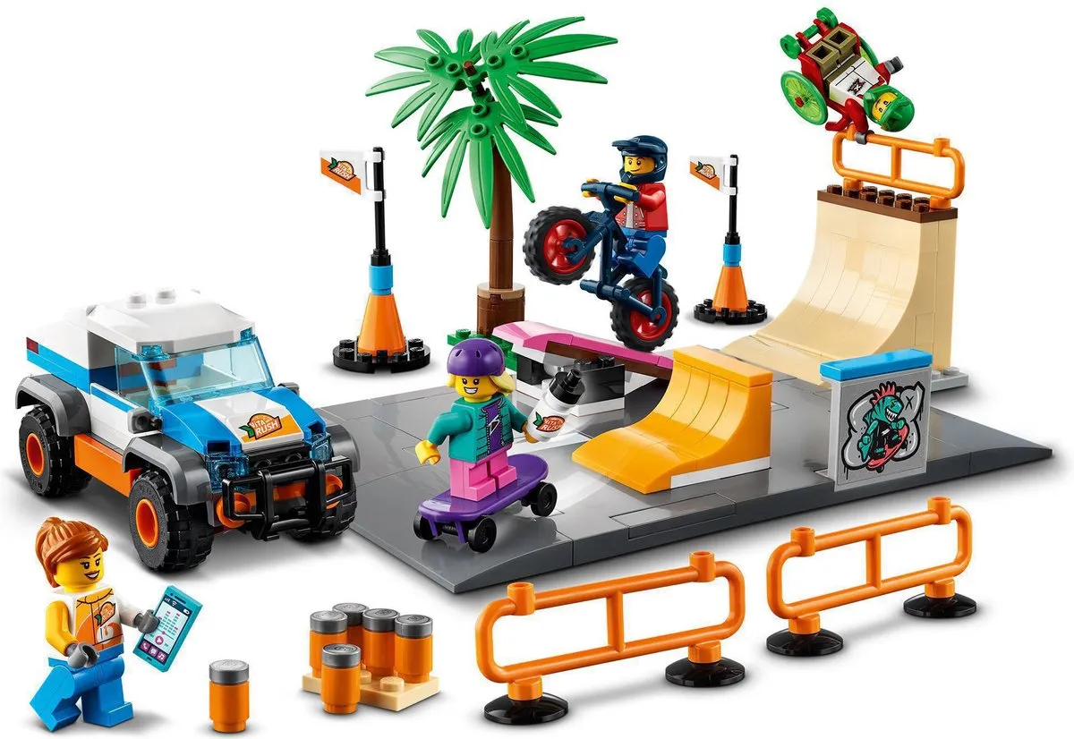 LEGO City Skatepark 60290 - 564 Stukken - afbeelding 6 van 6