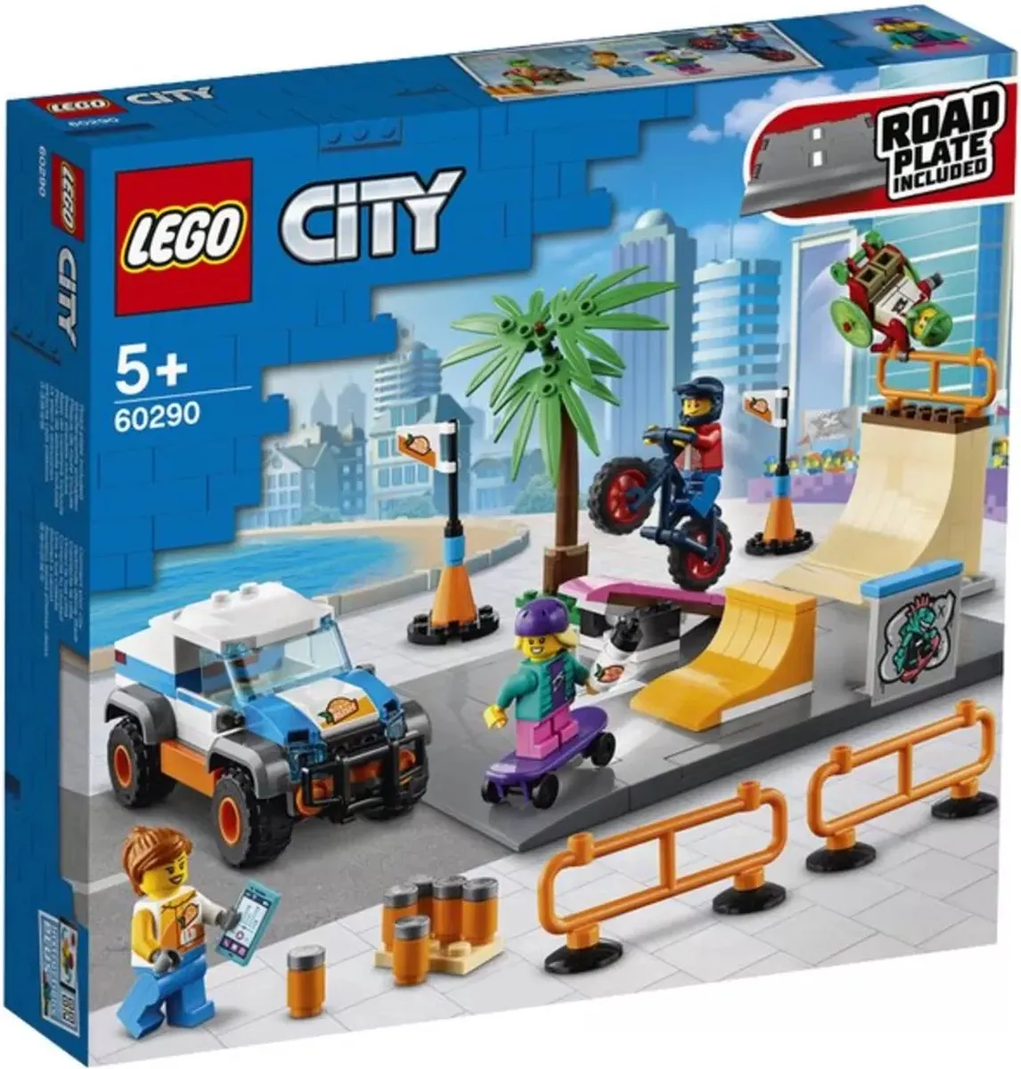LEGO City Skatepark 60290 - 564 Stukken