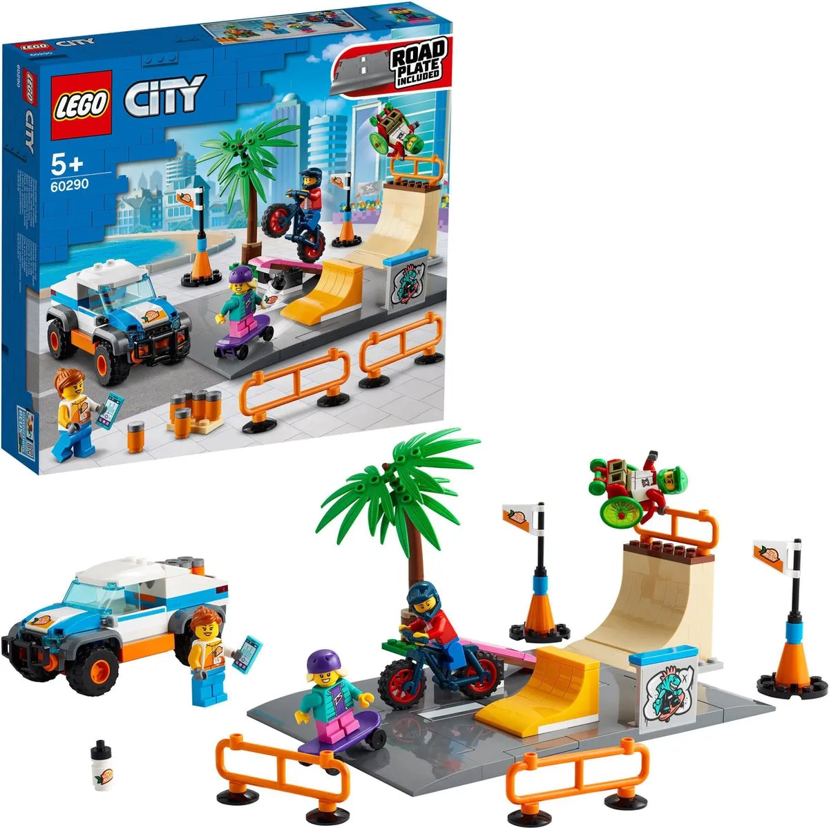 LEGO City Skatepark 60290 - 564 Stukken