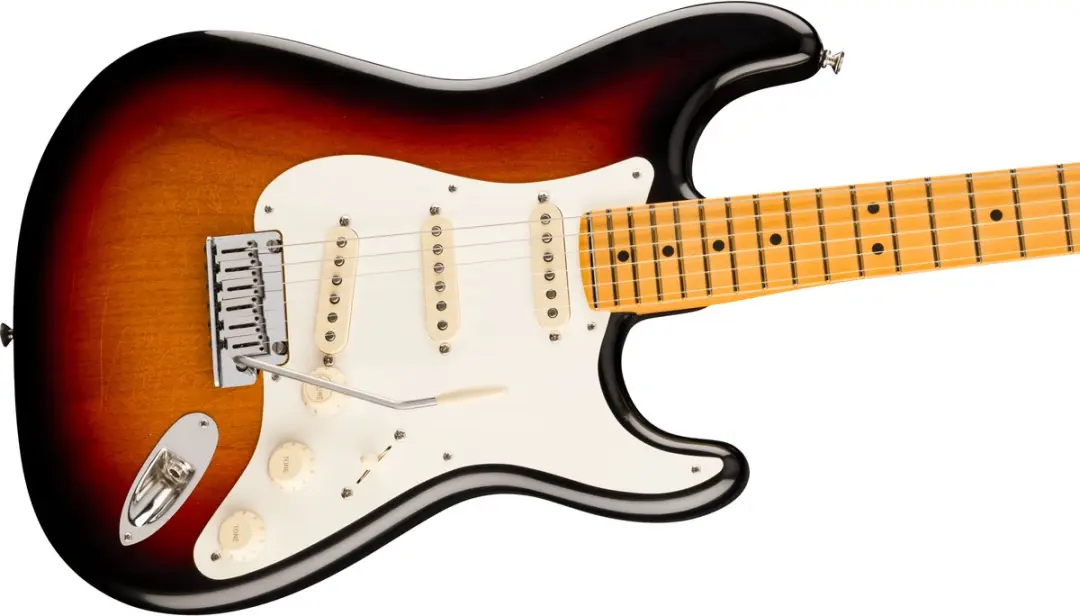 Fender American Ultra Luxe '50s Stratocaster Elektrische Gitaar - Sunburst