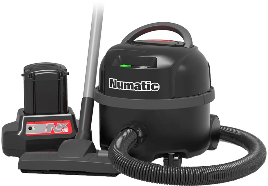 Numatic NBV190NX Batterijstofzuiger 350W - 8L - Zwart