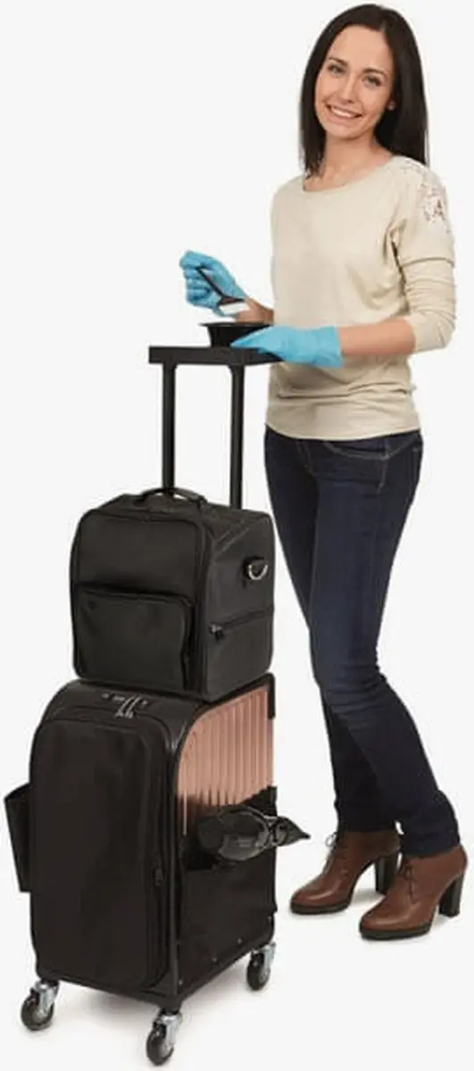 Sibel Topbag voor RollerCoaster StoolCase - Zwart