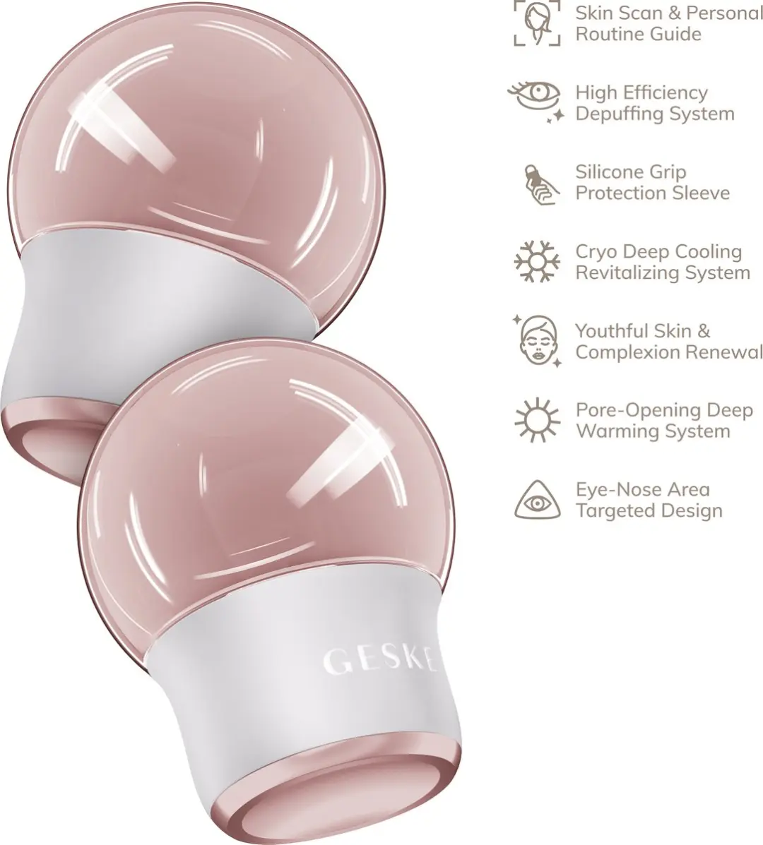GESKE GK000701SL01 SmartAppGuided Massager 7-in-1 - Starlight