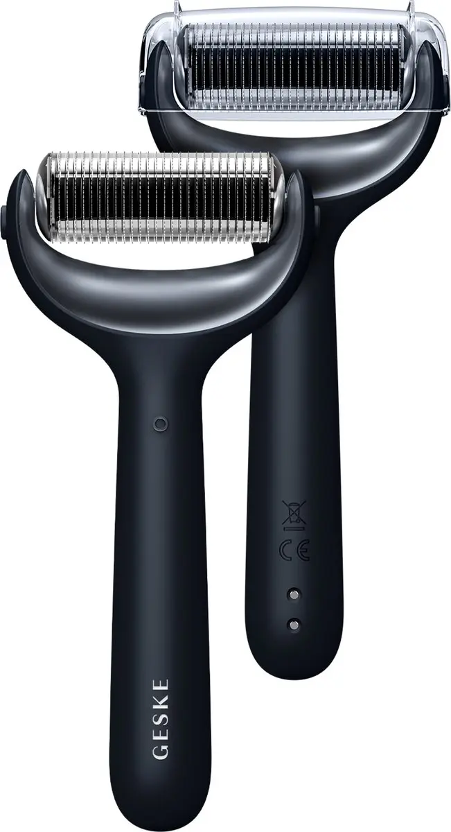 Geske SmartAppGuided MicroNeedle Roller 9-in-1 - Zwart - afbeelding 4 van 6