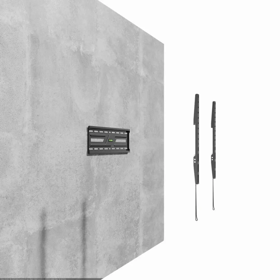 Gembird TV Wandsteun Vast Model 32-75" - Max 75 kg - Zwart