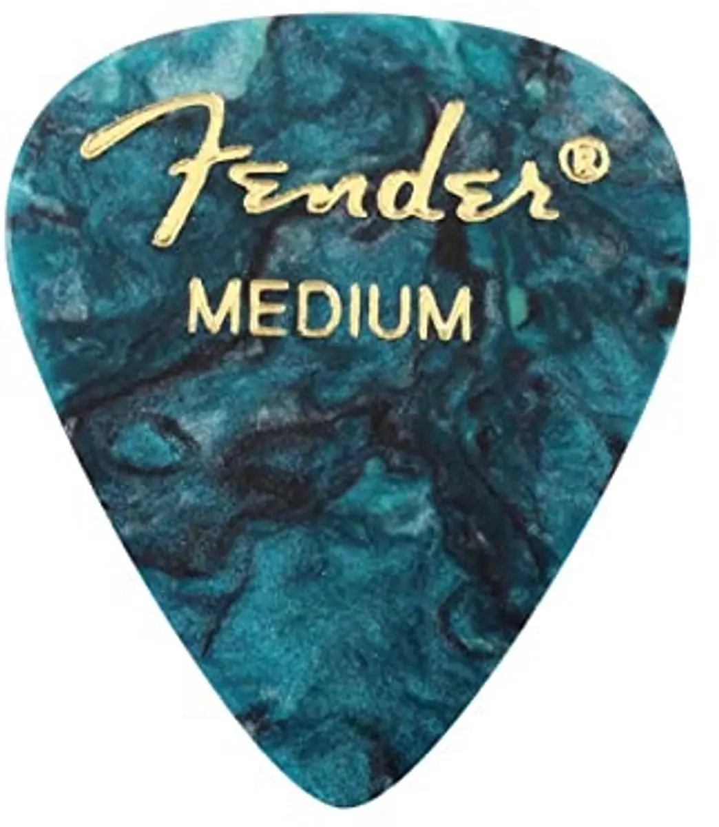 Fender Picks 351 Ocean Turq Medium - 12 Stuks