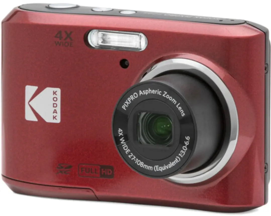 Kodak PIXPRO FZ45 Compactcamera - Rood - afbeelding 6 van 6