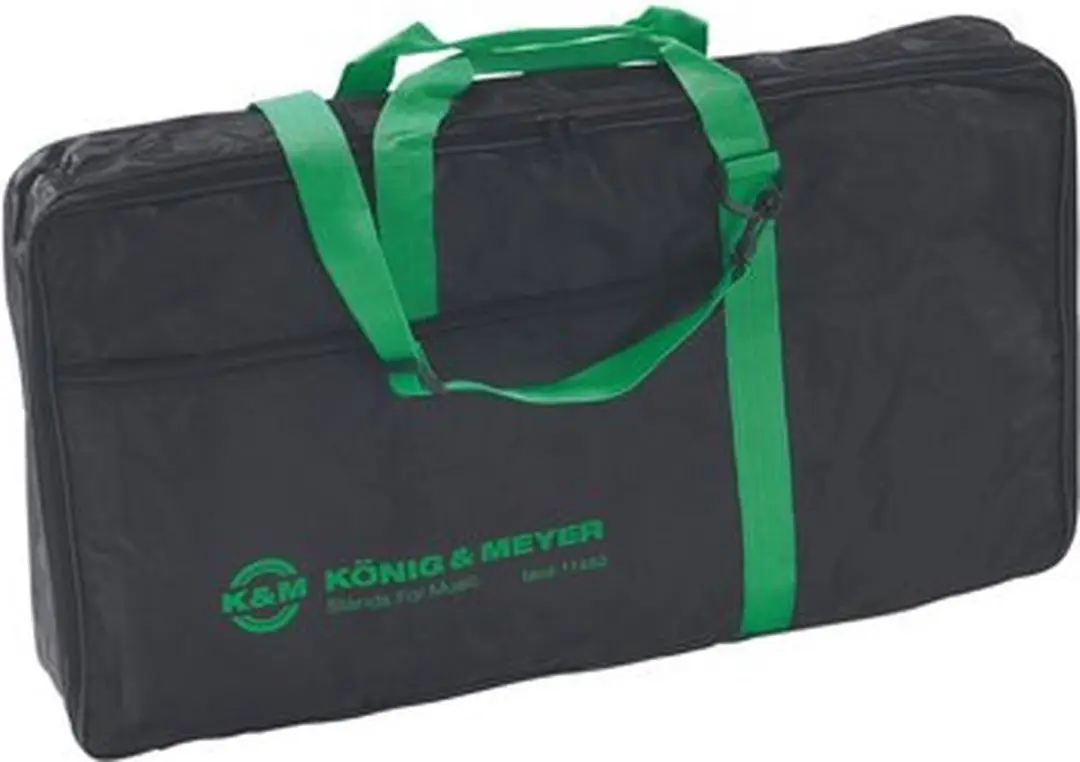 König & Meyer 11450 Orchestermuziekstandaardtas - Zwart/ Groen