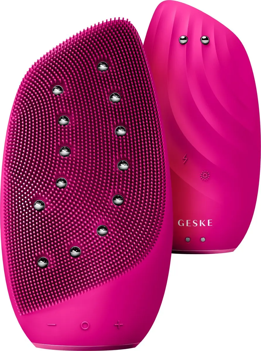 Geske SmartAppGuided Sonic Thermo Facial Brush GK000006MG01 - 18 Snelheden - Magenta