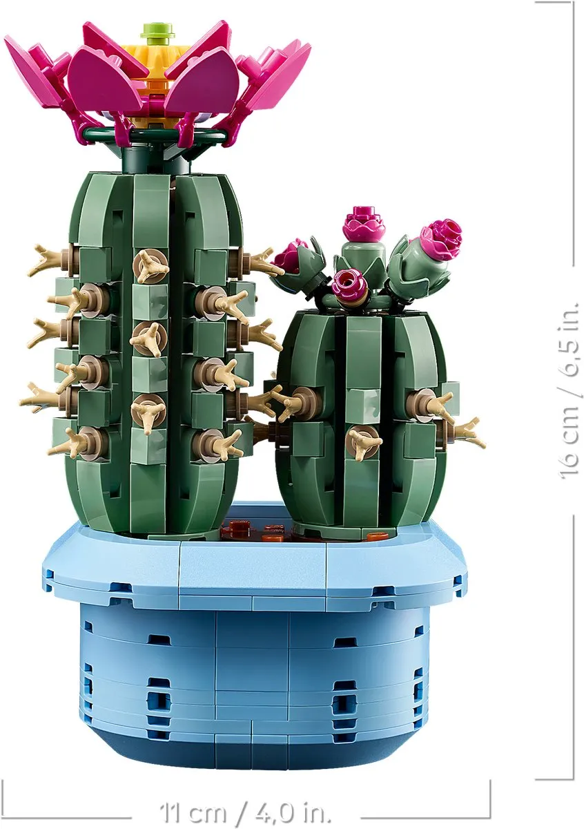 LEGO Botanicals Bloeiende Cactus 11509 - 482 Stukken - Multicolor