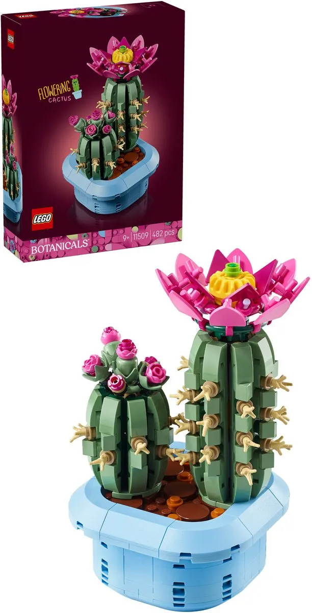 LEGO Botanicals Bloeiende Cactus 11509 - 482 Stukken - Multicolor - afbeelding 6 van 6