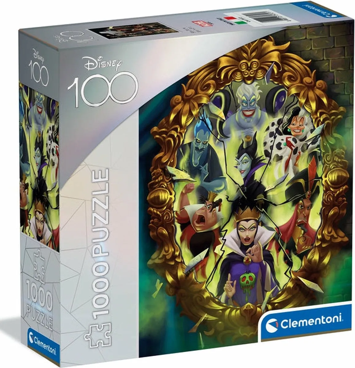 Clementoni Disney 100 Villains Puzzle 1000P