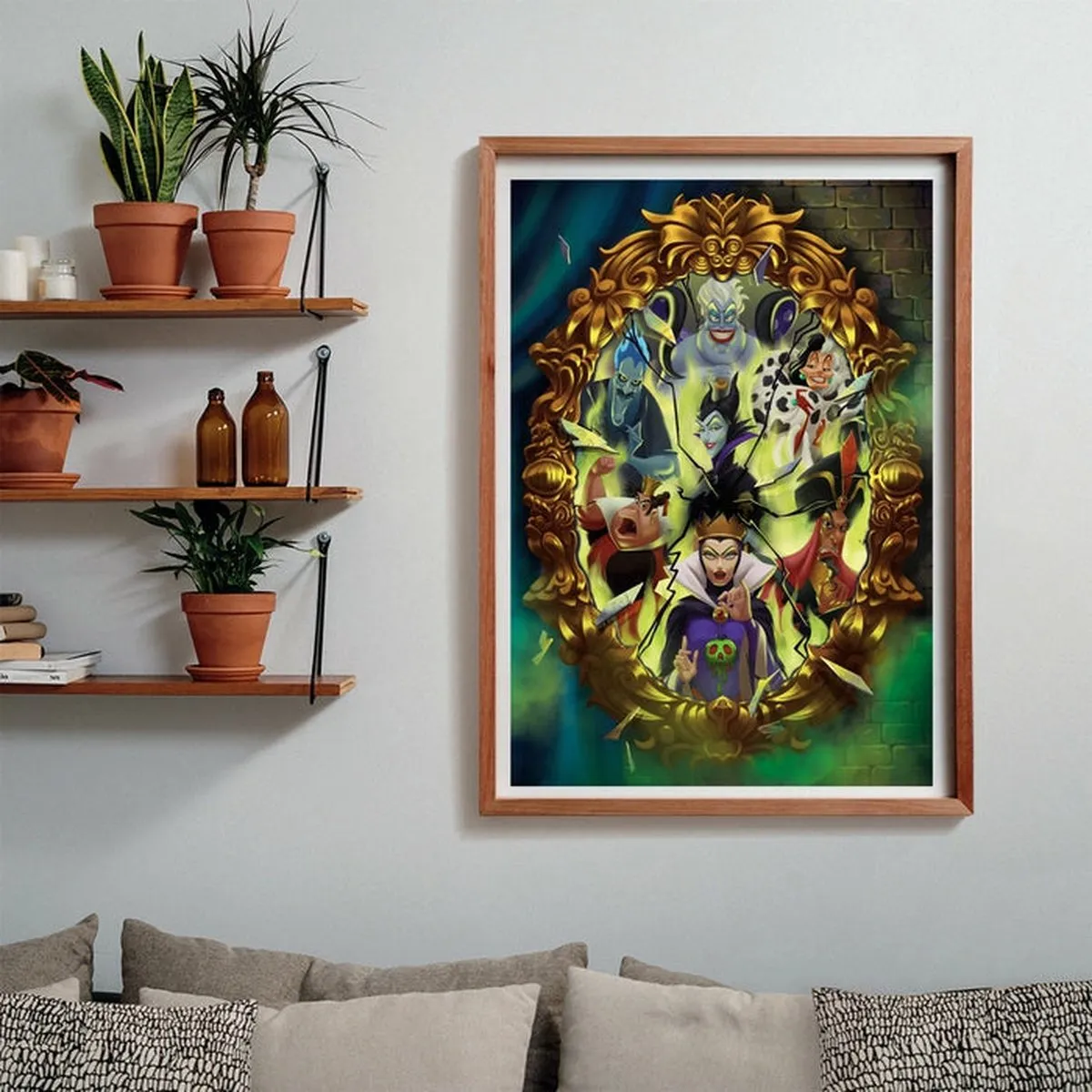 Clementoni Disney 100 Villains Puzzle 1000P - 1000 Stukken - Multi - afbeelding 2 van 3