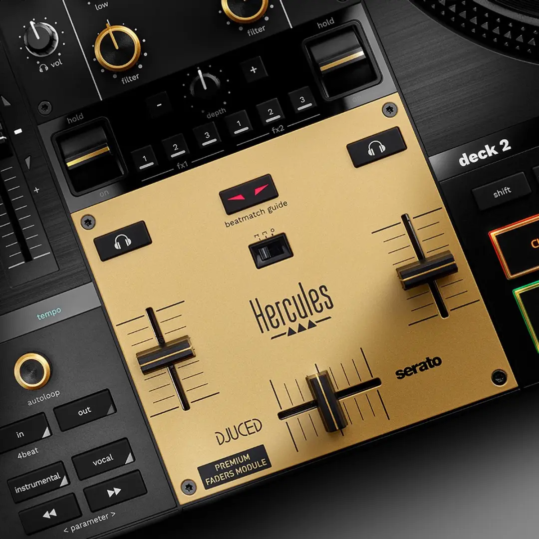 Hercules DJControl Inpulse T7 Premium Fader Module - Zwart