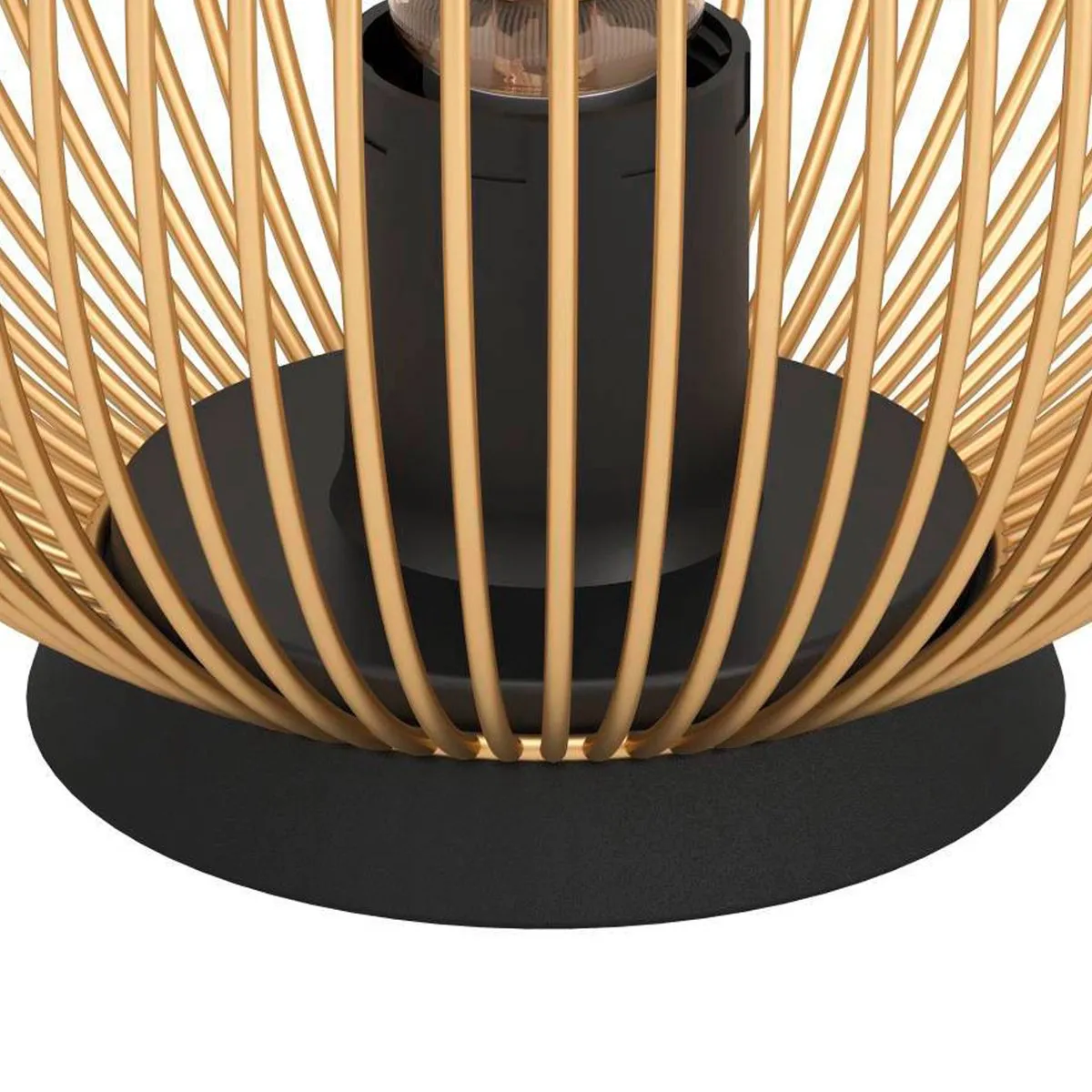 Eglo Venezuela Tafellamp - Ø23,5cm - Goud/Zwart