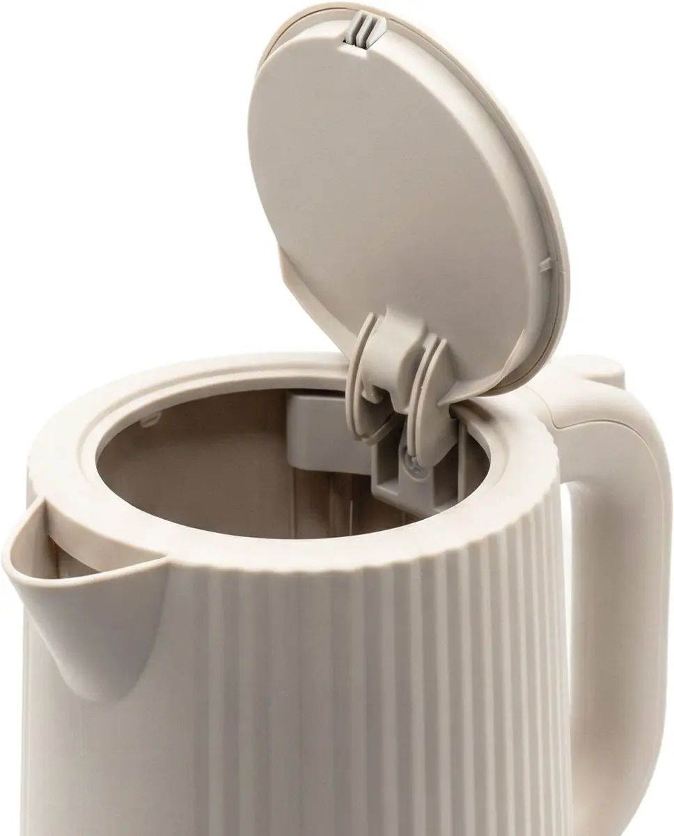 SEEGER Waterkoker Plissé Design SGR100SB - 1.7L - 2200W - Beige
