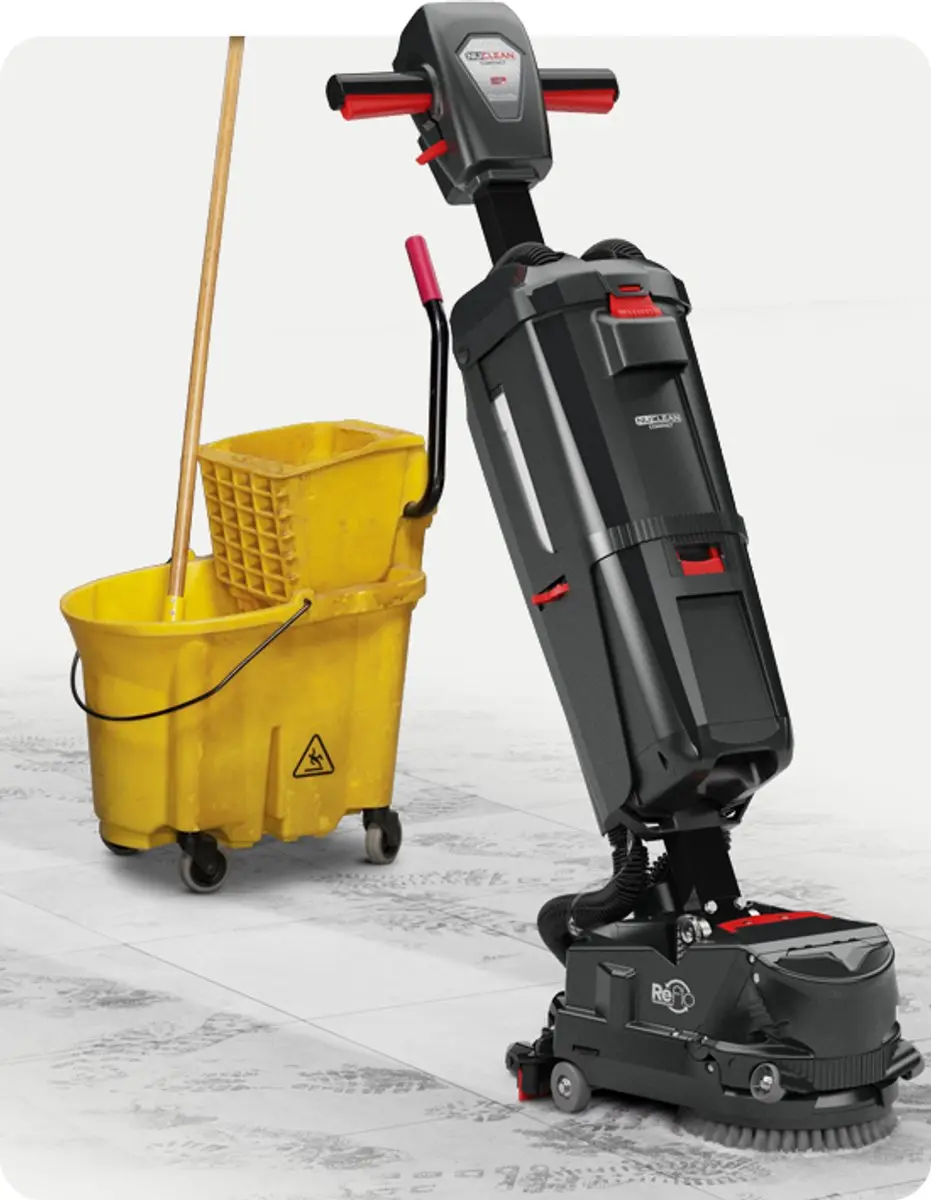 Numatic NuClean Compact 220NX Schrobzuigmachine - Zwart