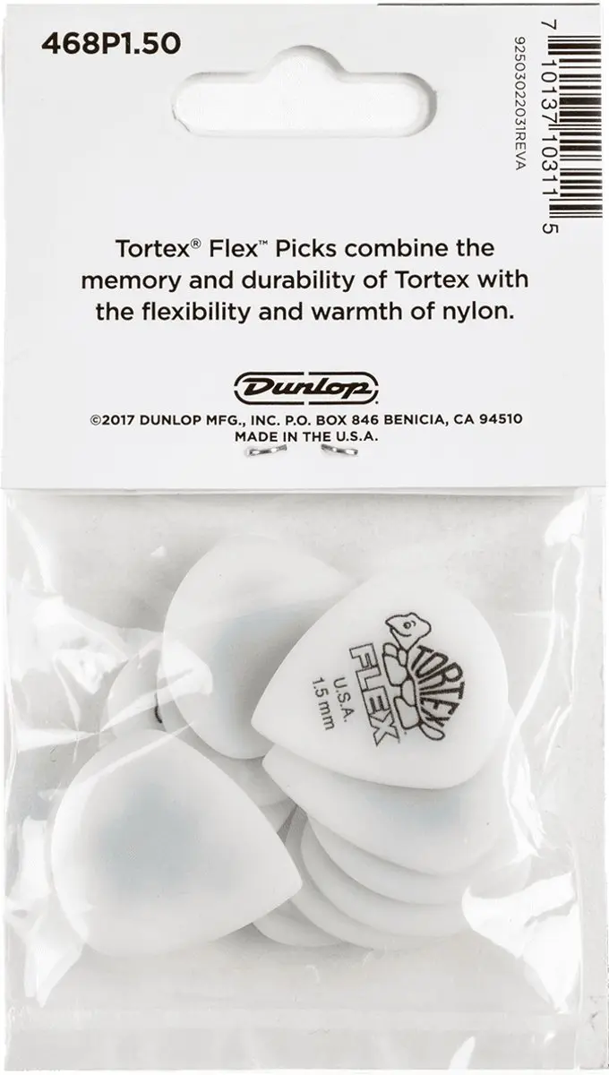 Dunlop Flex Jazz III Plectrum 1.50mm - 12 Stuks