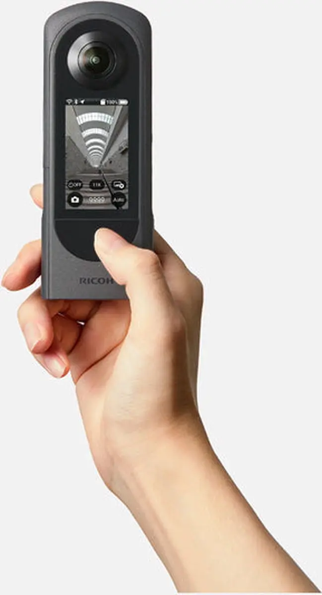 Ricoh Theta X Sferische Camera - 60MP - Grijs/Zwart
