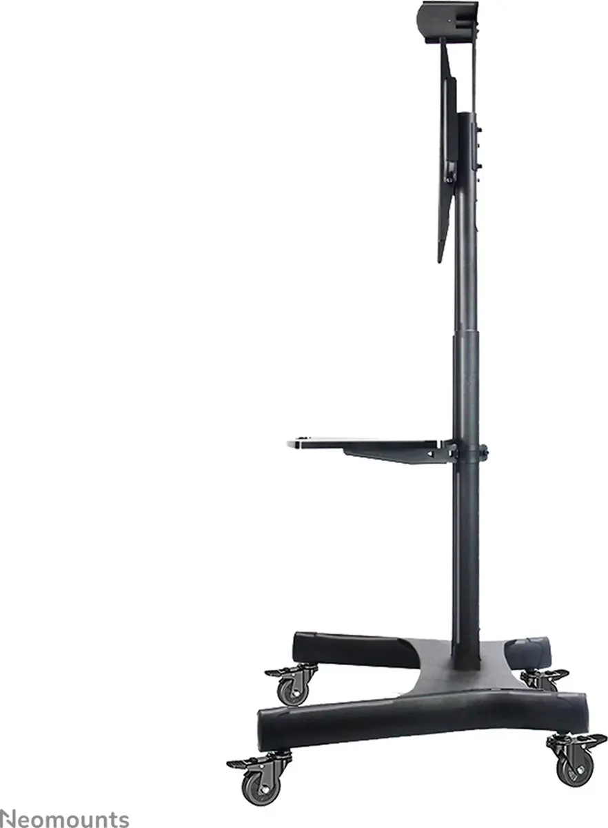 Neomounts NM-M1700BLACK Verrijdbare TV Trolley - 32-75" - Hoogteverstelbaar