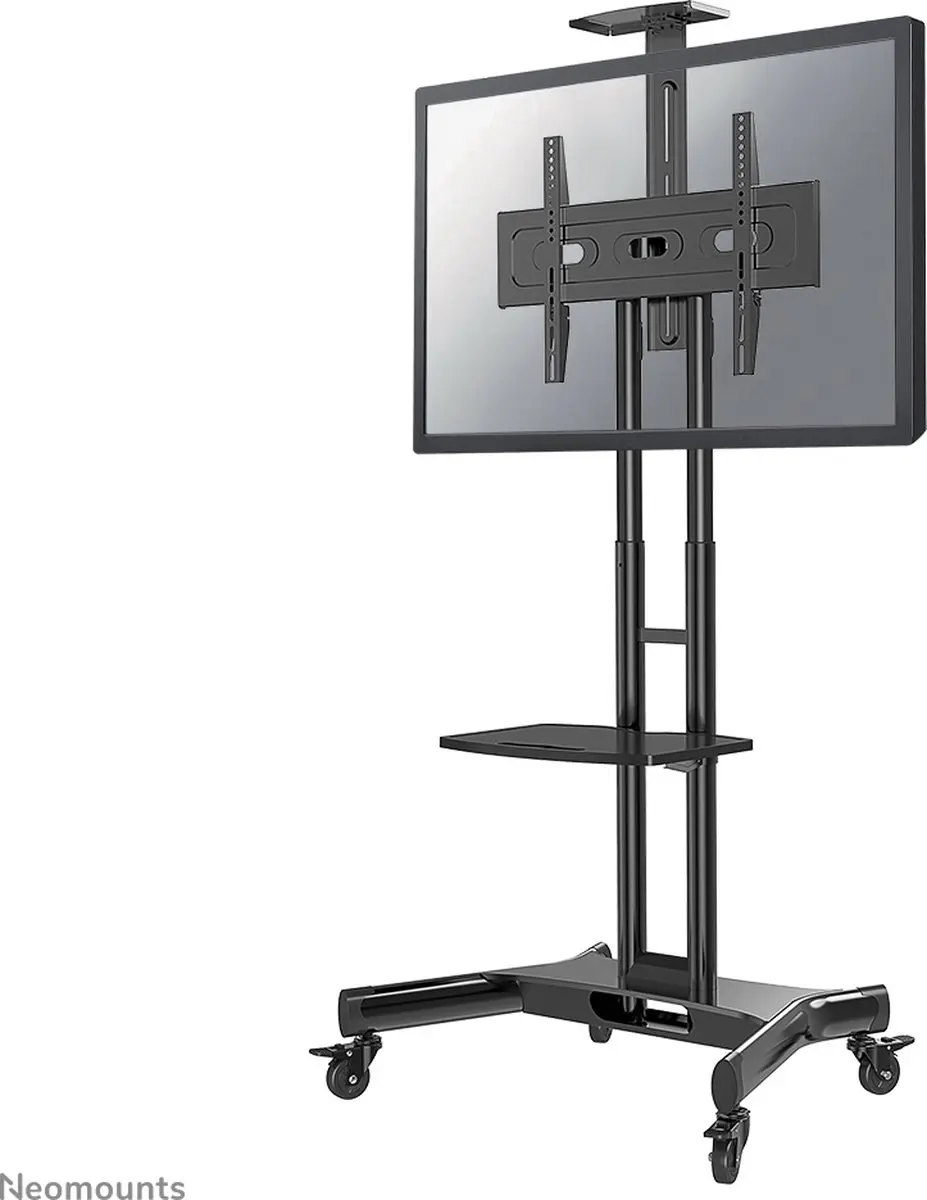 Neomounts NM-M1700BLACK Verrijdbare TV Trolley