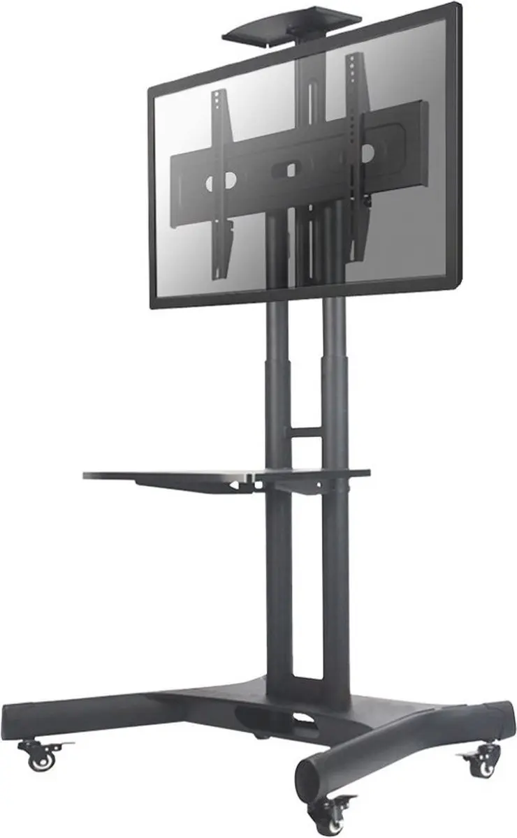 Neomounts NM-M1700BLACK Verrijdbare TV Trolley - 32-75" - Hoogteverstelbaar