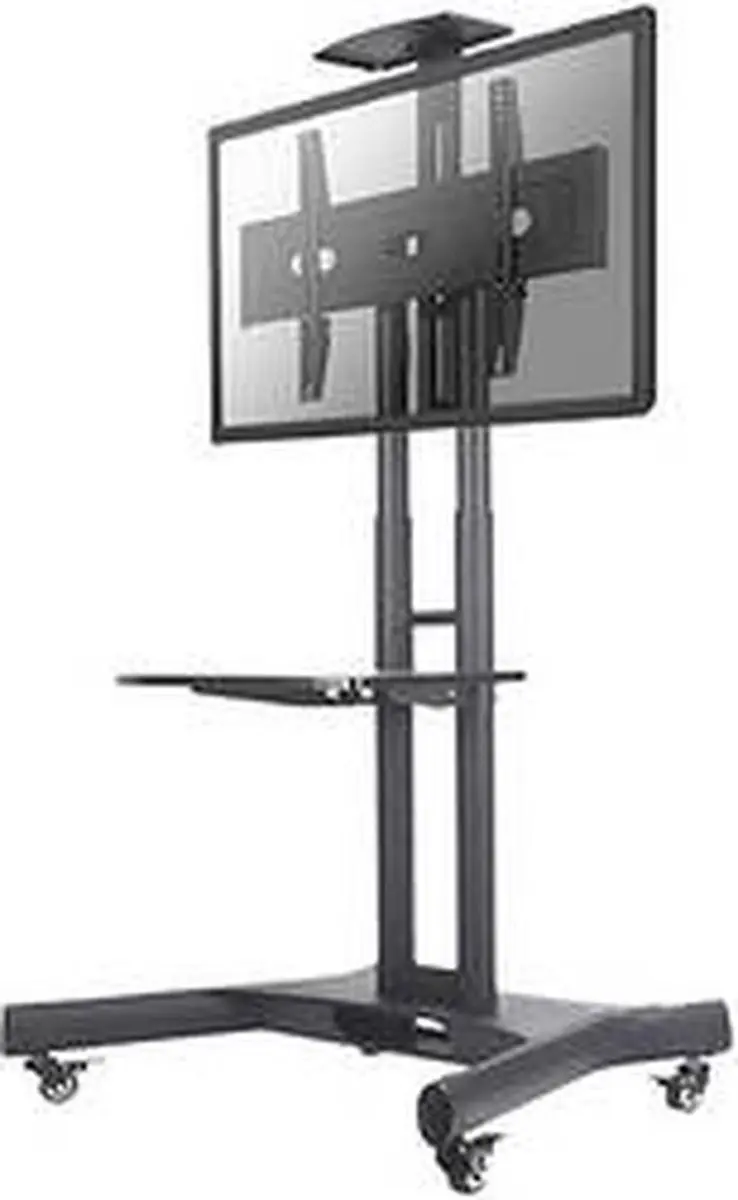 Neomounts NM-M1700BLACK Verrijdbare TV Trolley - 32-75" - Hoogteverstelbaar - afbeelding 6 van 6