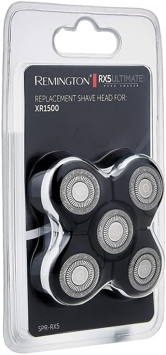 Remington SPR-RX5 XR1500 Scheerhoofd - 4 Mesjes - Zwart/Zilver